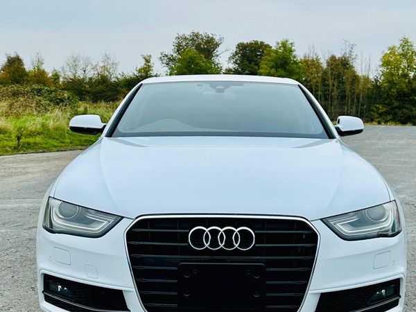 Audi A4 Saloon, Petrol, 2015, White
