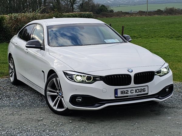 BMW 4-Series Saloon, Diesel, 2018, White
