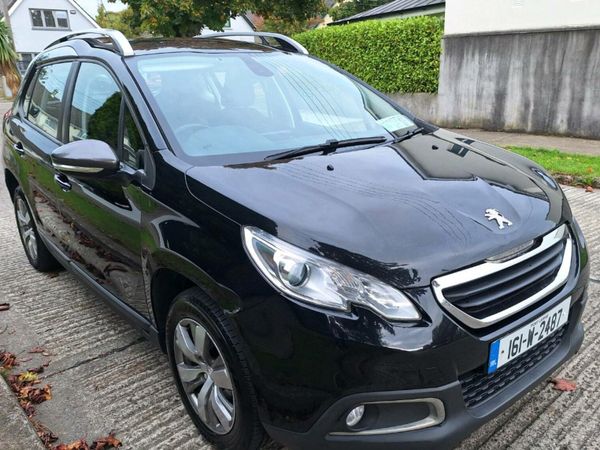 Peugeot 2008 SUV, Diesel, 2016, Black