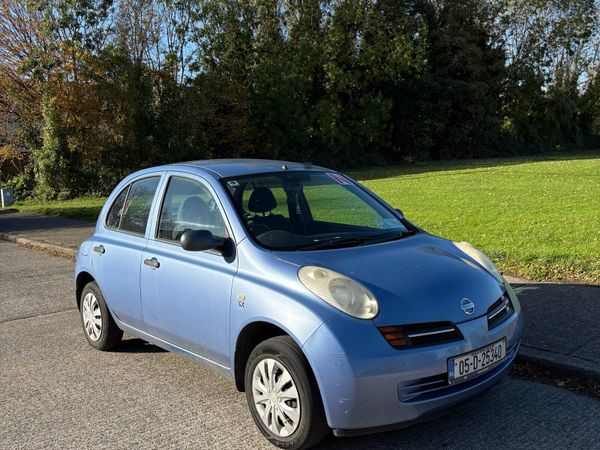 Nissan Micra Hatchback, Petrol, 2005, Blue