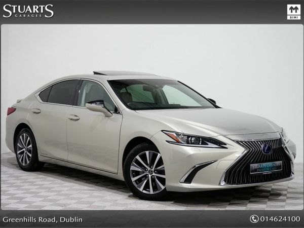 Lexus ES Saloon, Petrol Hybrid, 2019, Silver