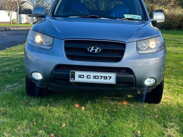 Hyundai Santa Fe SUV, Diesel, 2010, Blue