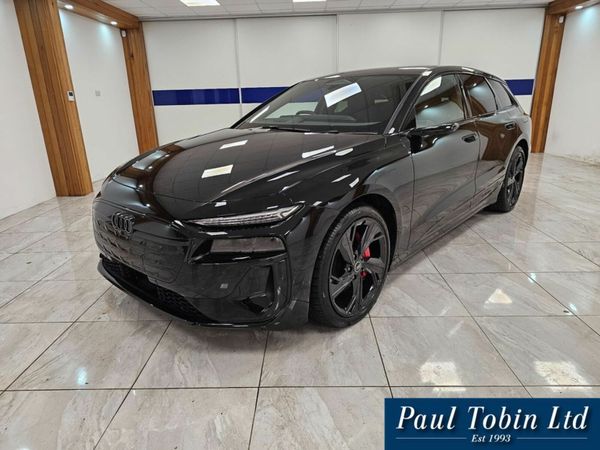 Audi A6 Estate, Electric, 2025, Black