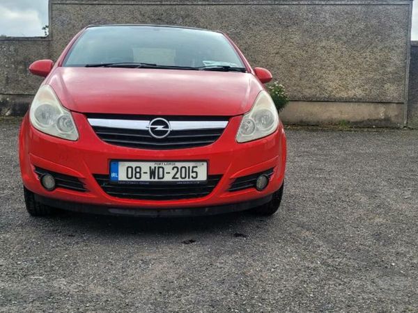 Opel Corsa Hatchback, Petrol, 2008, Red
