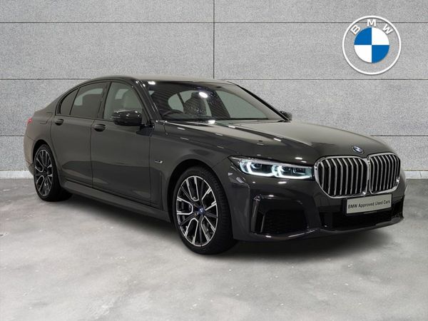 BMW 7-Series Saloon, Petrol Plug-in Hybrid, 2022, Grey