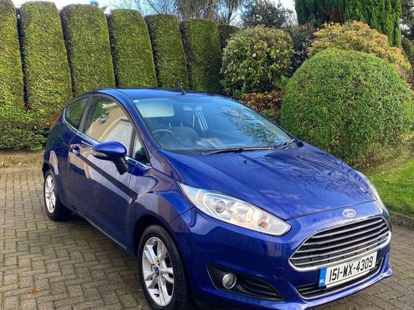 Ford Fiesta Hatchback, Petrol, 2015, Blue
