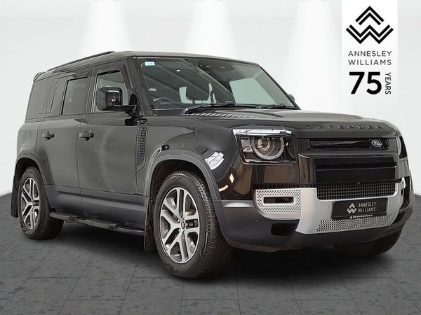 Land Rover Defender SUV, Petrol Plug-in Hybrid, 2023, Black