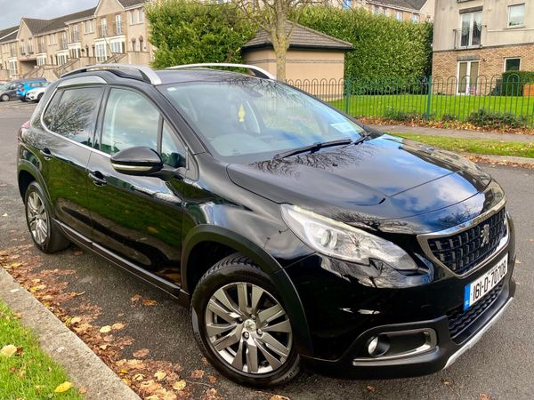 Peugeot 2008 SUV, Petrol, 2016, Black