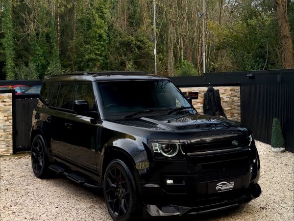 Land Rover Defender SUV, Petrol Plug-in Hybrid, 2021, Black