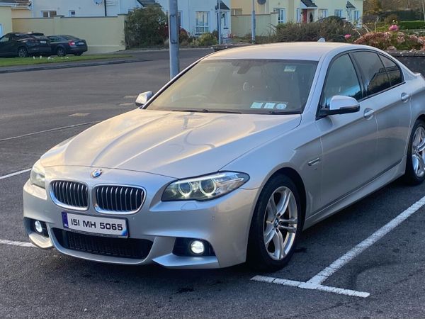 BMW 5-Series Saloon, Diesel, 2015, Silver