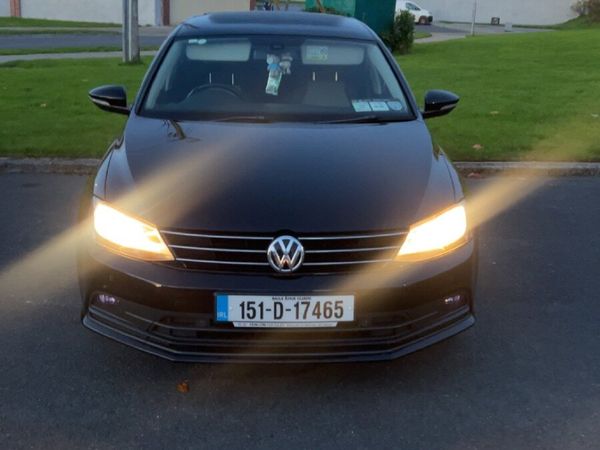 Volkswagen Jetta Saloon, Diesel, 2015, Black