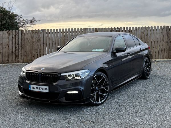 BMW 5-Series Saloon, Diesel, 2018, Grey