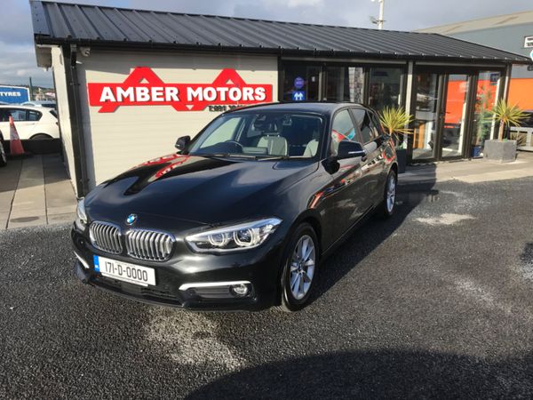 BMW 1-Series Estate/Jeep, Petrol, 2017, Black