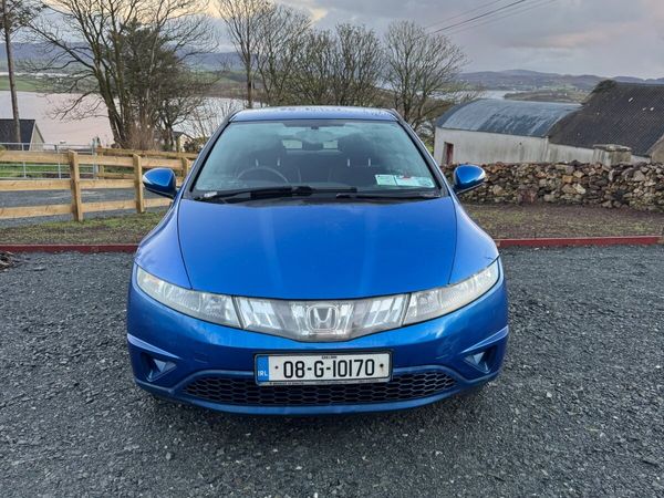 Honda Civic Hatchback, Petrol, 2008, Blue