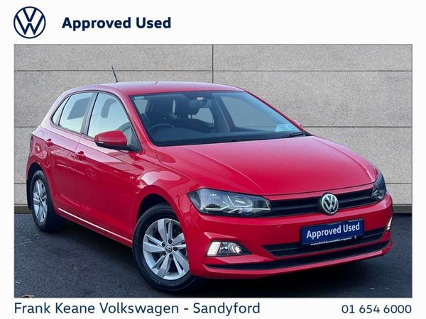 Volkswagen Polo Hatchback, Petrol, 2021, Red