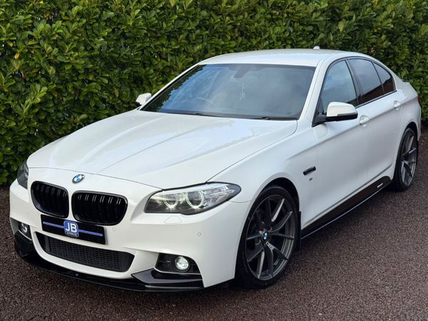 BMW 5-Series Saloon, Diesel, 2016, White
