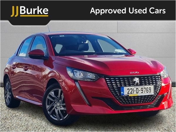 Peugeot 208 Hatchback, Petrol, 2022, Red