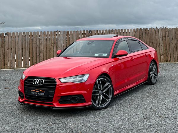 Audi A6 Saloon, Diesel, 2016, Red