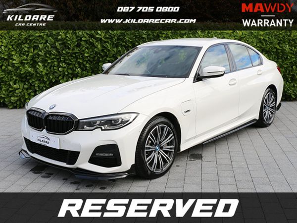 BMW 3-Series Saloon, Petrol Hybrid, 2021, White