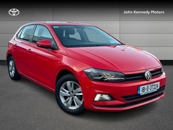 Volkswagen Polo Hatchback, Petrol, 2018, Red