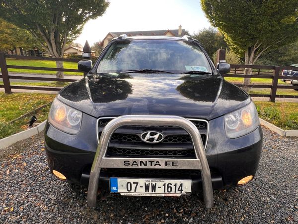 Hyundai Santa Fe SUV, Diesel, 2007, Black