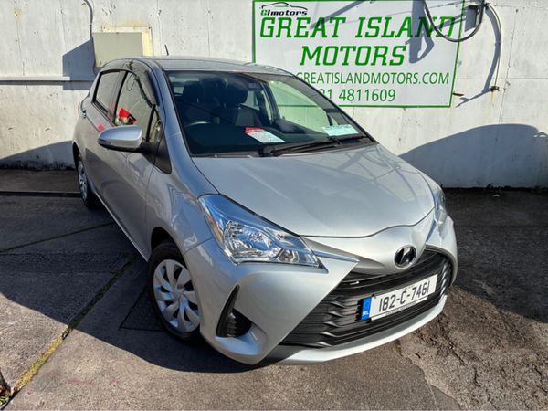 Toyota Yaris Hatchback, Petrol, 2018, Silver