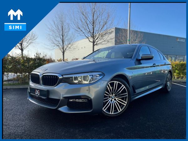 BMW 5-Series Saloon, Diesel, 2017, Blue