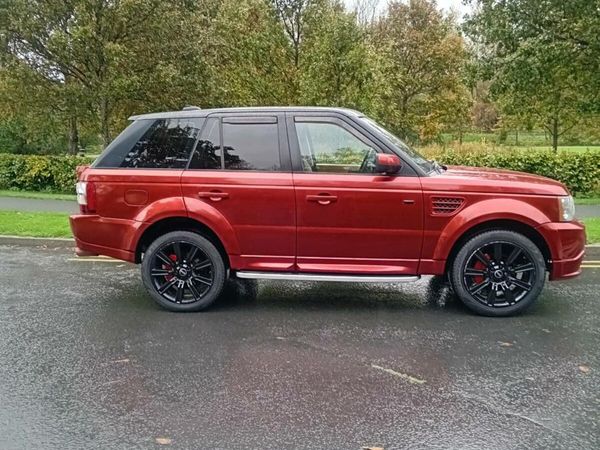 Land Rover Range Rover Sport SUV, Diesel, 2008, Red