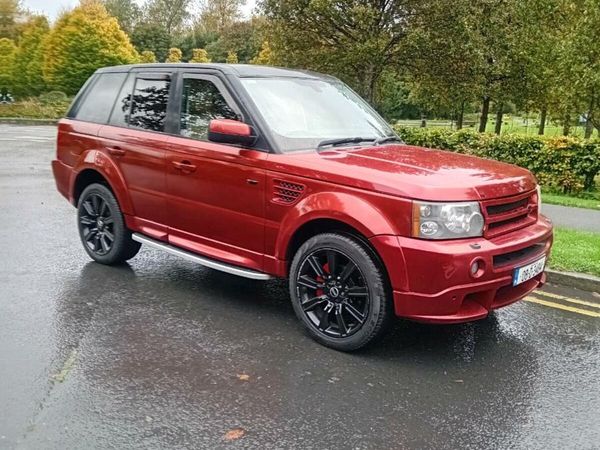 Land Rover Range Rover Sport SUV, Diesel, 2008, Red