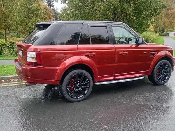 Land Rover Range Rover Sport SUV, Diesel, 2008, Red