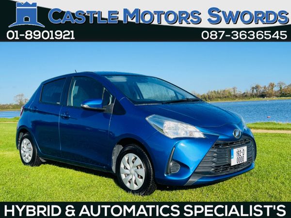 Toyota Vitz Hatchback, Petrol, 2019, Blue
