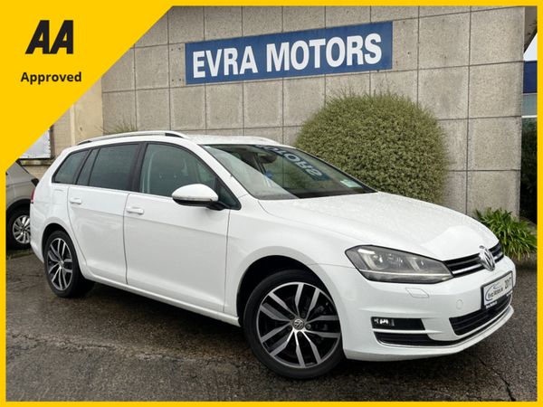 Volkswagen Golf Estate, Petrol, 2017, White