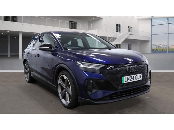 Audi Q4 e-tron SUV, Electric, 2024, Blue