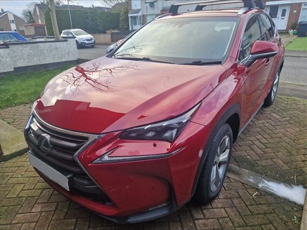 Lexus NX SUV, Petrol Hybrid, 2015, Red