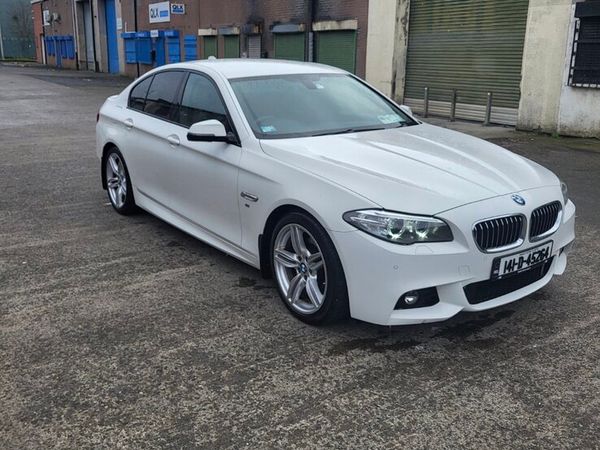 BMW 5-Series Saloon, Diesel, 2014, White