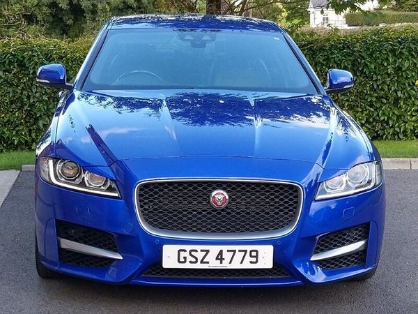 Jaguar XF Saloon, Diesel, 2018, Blue