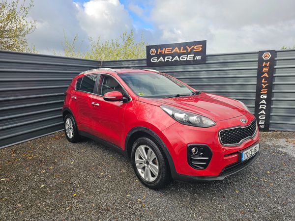Kia Sportage SUV, Diesel, 2017, Red