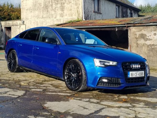 Audi A5 Hatchback, Diesel, 2016, Blue