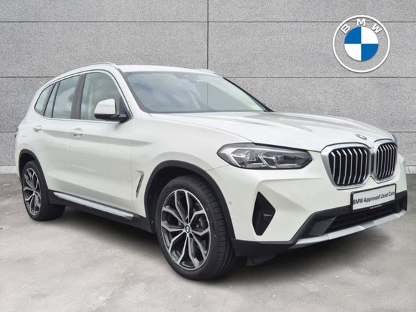 BMW X3 SUV, Diesel Hybrid, 2022, White