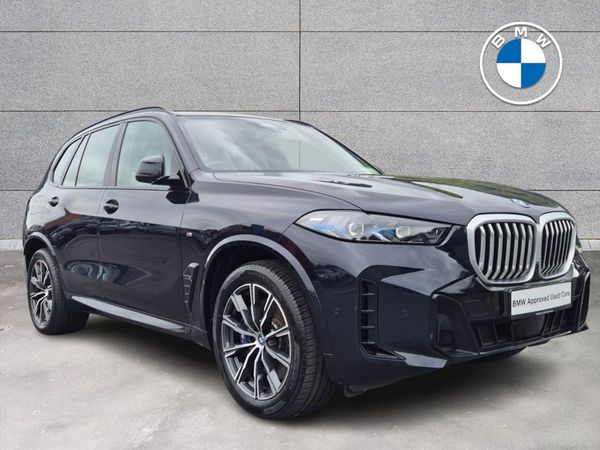 BMW X5 SUV, Petrol Plug-in Hybrid, 2024, Black