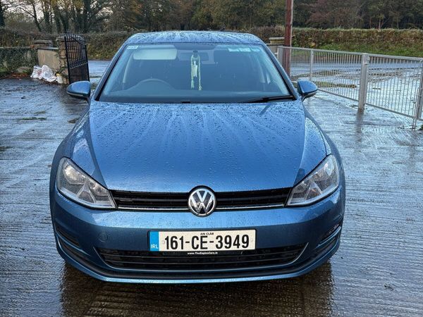 Volkswagen Golf Hatchback, Diesel, 2016, Blue