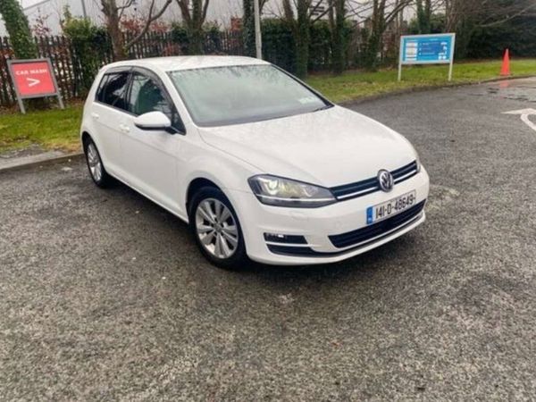 Volkswagen Golf Hatchback, Petrol, 2014, White