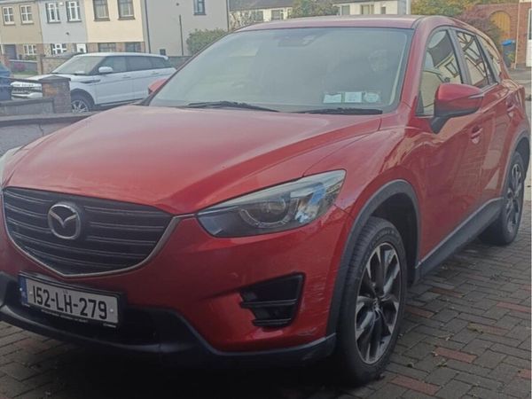Mazda CX-5 SUV, Diesel, 2015, Red