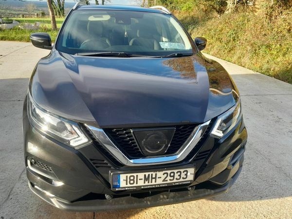 Nissan Qashqai MPV, Petrol, 2018, Black