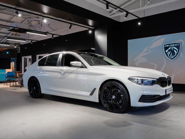 BMW 5-Series Saloon, Diesel, 2019, White