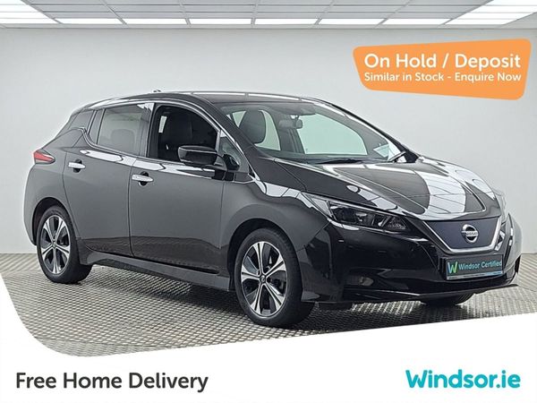 Nissan Leaf Hatchback, Electric, 2022, Black