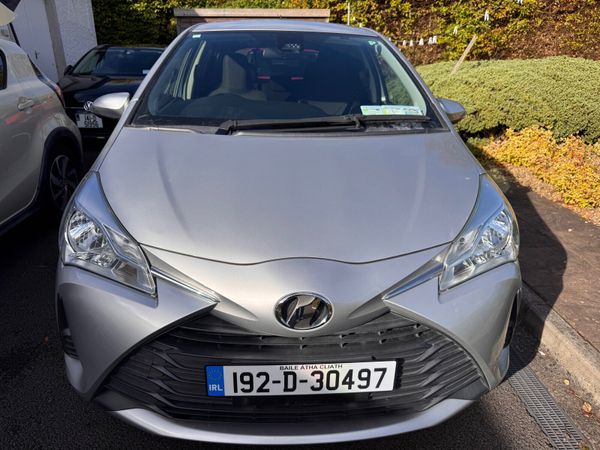 Toyota Vitz Hatchback, Petrol, 2019, Silver