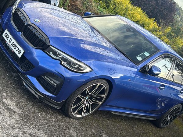 BMW 3-Series Saloon, Diesel, 2019, Blue