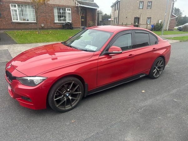 BMW 3-Series Saloon, Diesel, 2017, Red