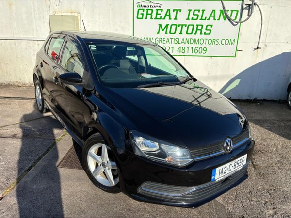 Volkswagen Polo Hatchback, Petrol, 2014, Black